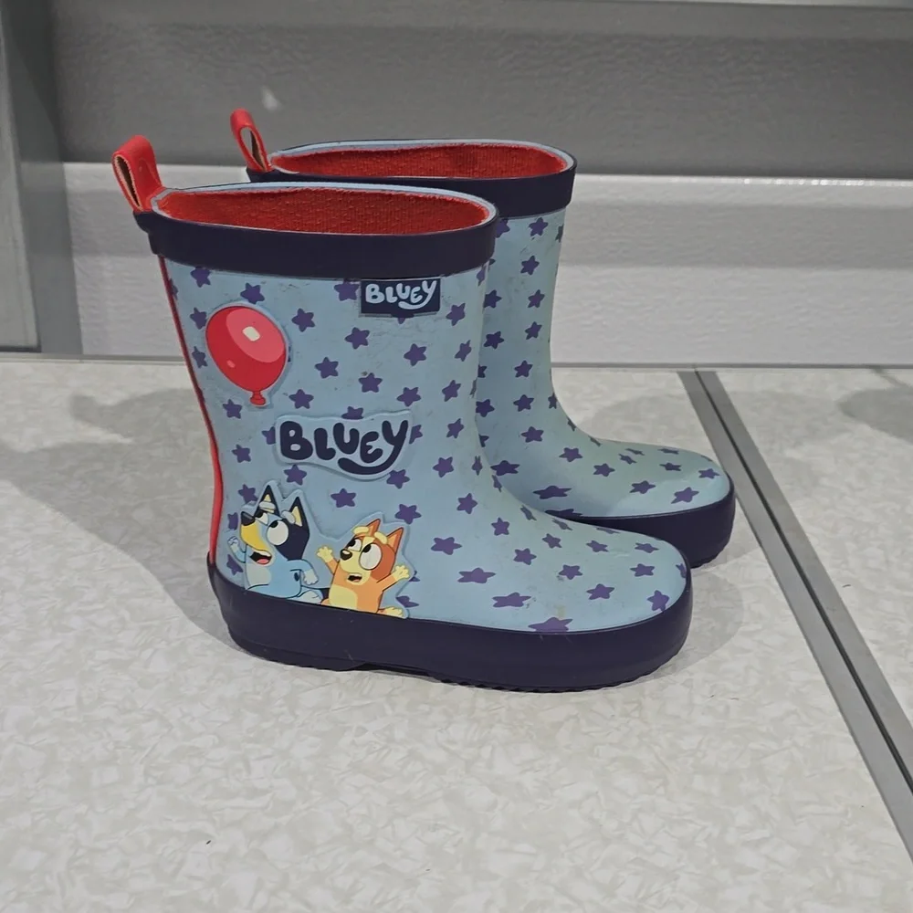 Bluey & Bingo Rain boots Size‎ 5/6